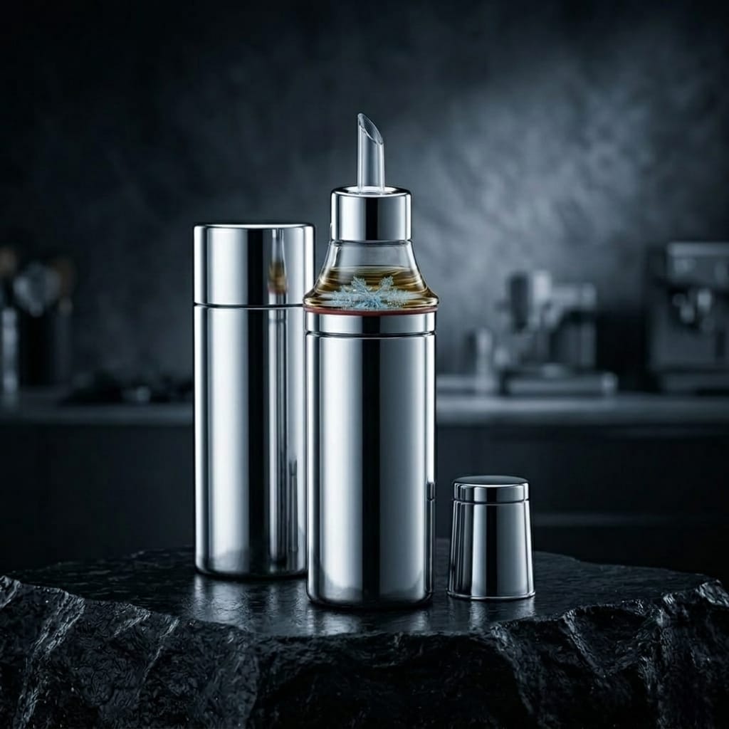 STAINLESS STEEL OIL DISPENSER 1L