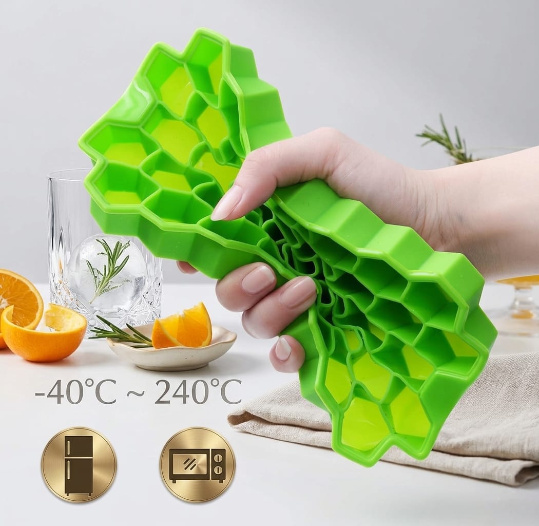 HONEYCOMB SHAPED ICE CUBE TRAY
