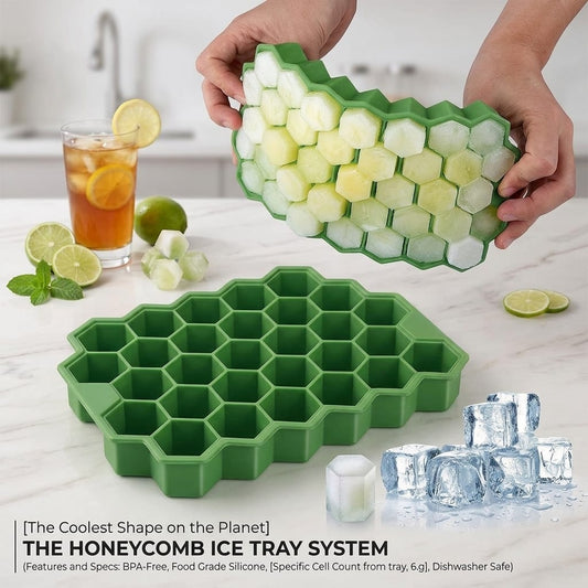 HONEYCOMB SHAPED ICE CUBE TRAY