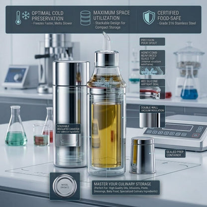 STAINLESS STEEL OIL DISPENSER 1L